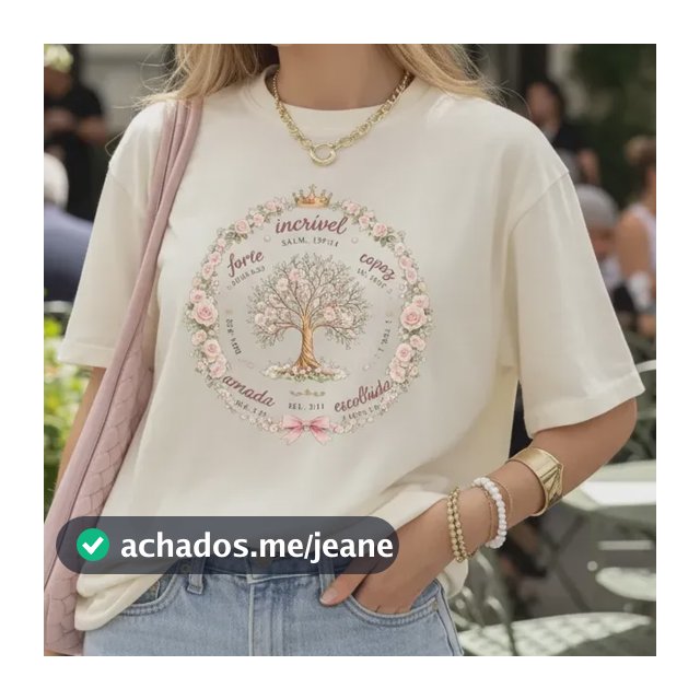 Camisetas Femininas Max Moda Mulher Cristã Elegante Virtuosa