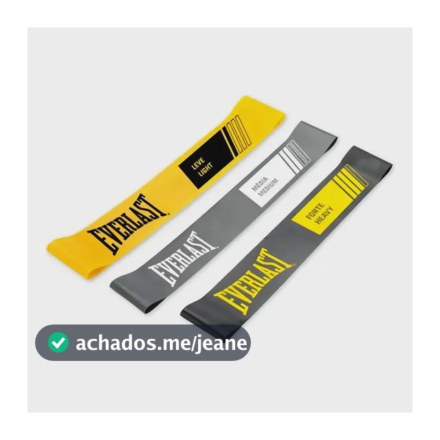 Kit Mini Band 3 Cores Everlast