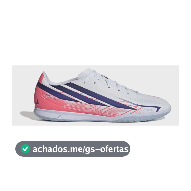 Chuteira De Futsal Masculina F50 Hyperfast Club adidas Branco 40 Br