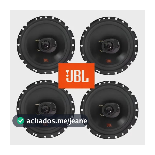 Kit 4 Alto Falante Original Jbl 6polegadas 220wrms Preto