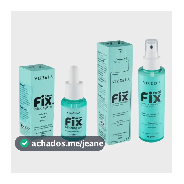 Kit Real Fix + Gotas Blindagem Fix