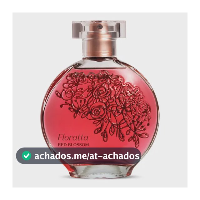 Perfume feminino Floratta Red Blossom Colônia 75ml - O Boticário