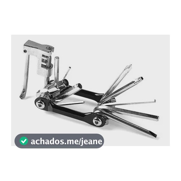 Canivete Ferramentas 12 Funções Chave Corrente Bike Mtb Jws