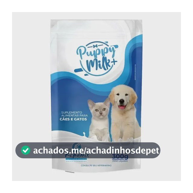 Repamix Puppy Milk 300g Leite em Pó Para Filhotes Cães e Gatos