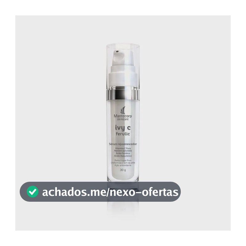 Sérum Rejuvenescedor Facial Ivy C Ferulic 30g Mantecorp Todo Tipo De Pele Dia/noite