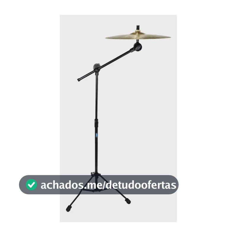 Pedestal Para Prato De Bateria Girafa Suporte Ask B12g