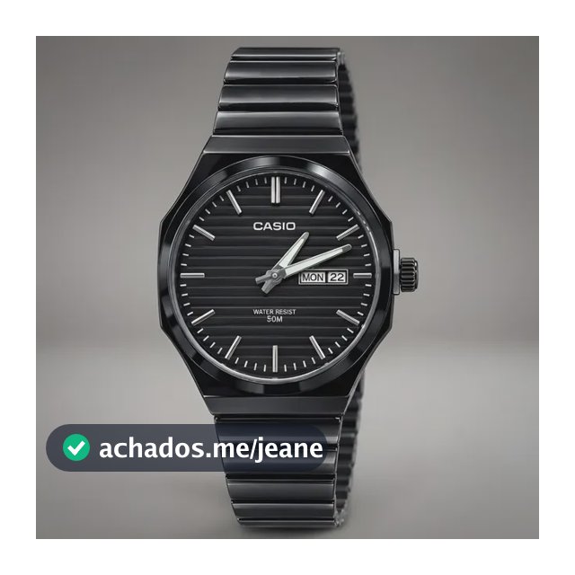 Relógio Casio Mtp-e735g Vintage Em Aço Inoxidável Exclusivo