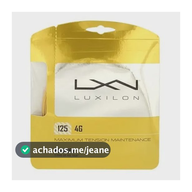Corda Luxilon 4g 125 - 16l - Set Individual
