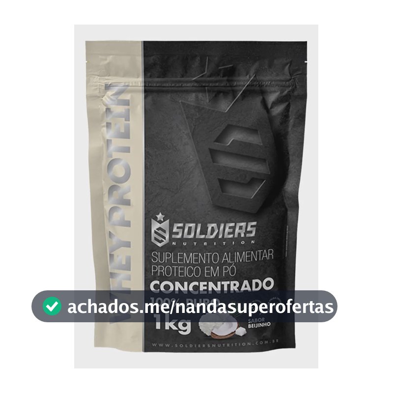 Whey Protein Concentrado 100% Puro - On / Optimum Sabor Beijinho