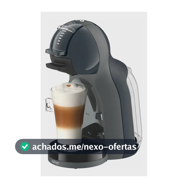 Cafeteira Nescafé Dolce Gusto Mini Me 2.0 Cinza-escuro 127v