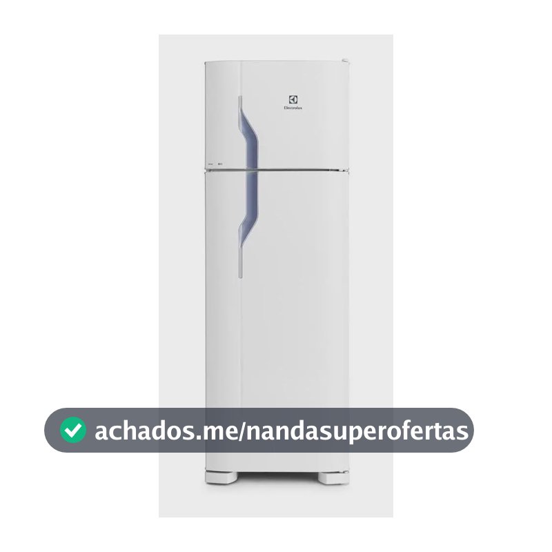 Geladeira Electrolux Cycle Defrost 260L Super Freezer Duplex Branca DC35A