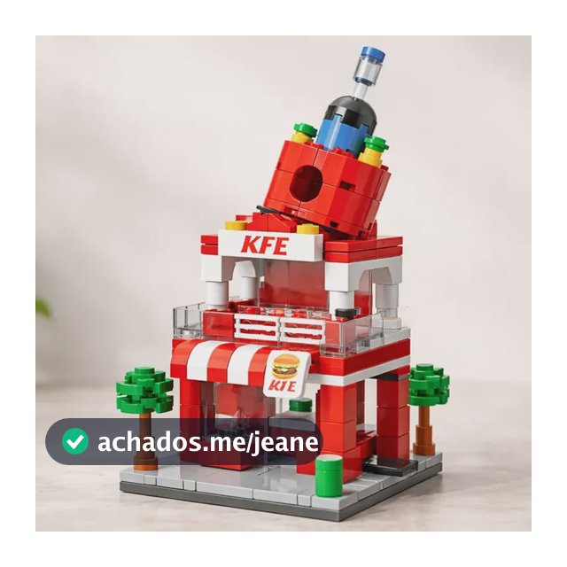 Bloco Montar Bricks Lojas Da Cidade Colecionáveis