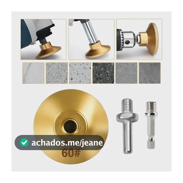 Disco Diamantada Desbaste Polimento Mármore Porcelanato M14