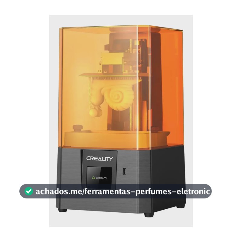Impressora 3d Creality Halot R6 Bivolt Resina Laranja