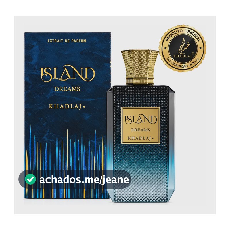 Perfume Unissex Khadlaj Island Dreams Edp 100ml