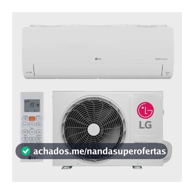 Ar Condicionado LG Inverter Smart Voice AI 12.000 Btus Frio R-32