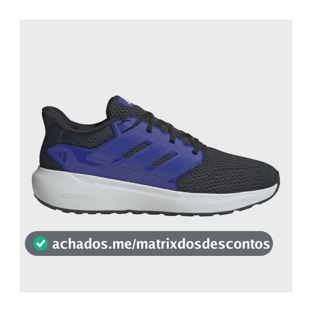 Tênis Ultimashow 2.0 adidas Preto / Core Black / Lucid Blue / Crystal White 40 Br