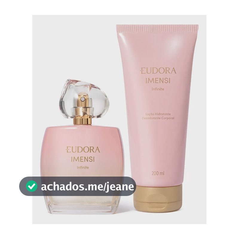 Imensi Infinite: Desodorante Colônia 100ml + Loção Corporal 200ml