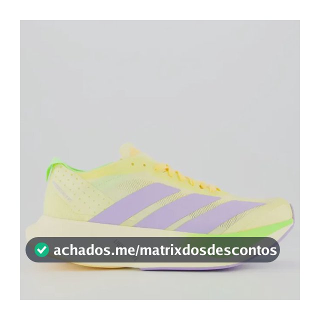 Tênis adidas Adizero Drive Rc Feminino Amarelo Amarelo - 36,0 Br