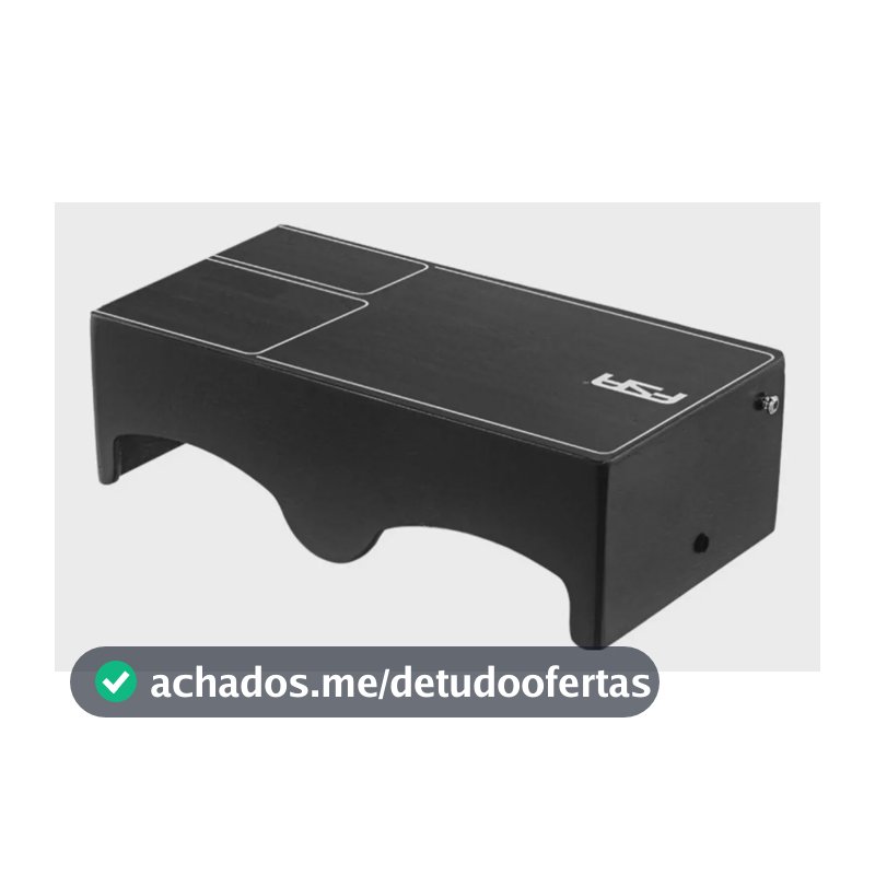 Cajon De Colo Híbrido Com Bongo Fsa - Cor Preto
