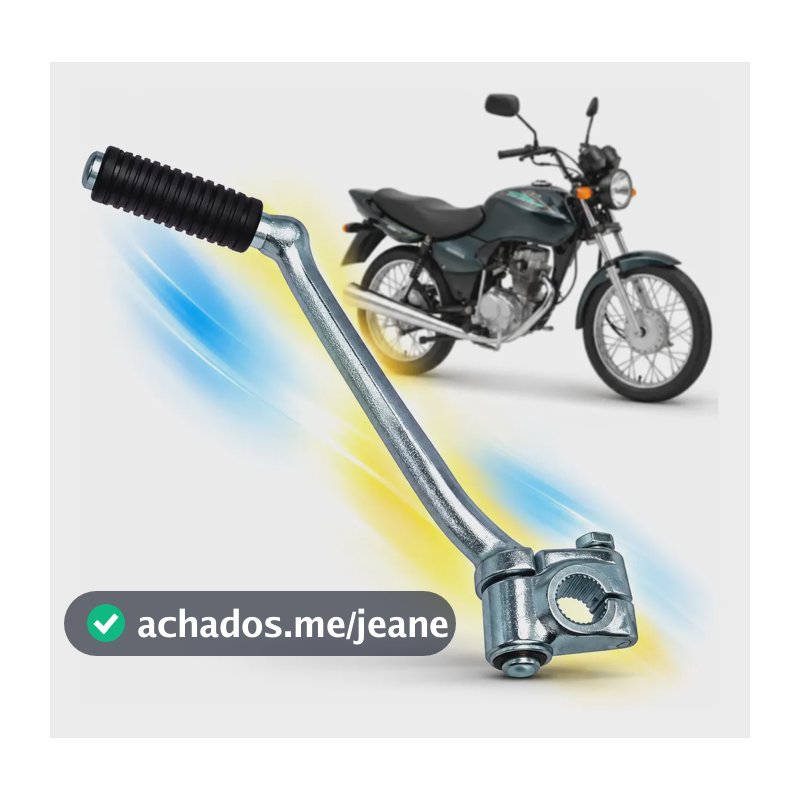 Pedal Partida Honda Cg 125 Nxr Bros Titan Fan Ks 2000 / 2008