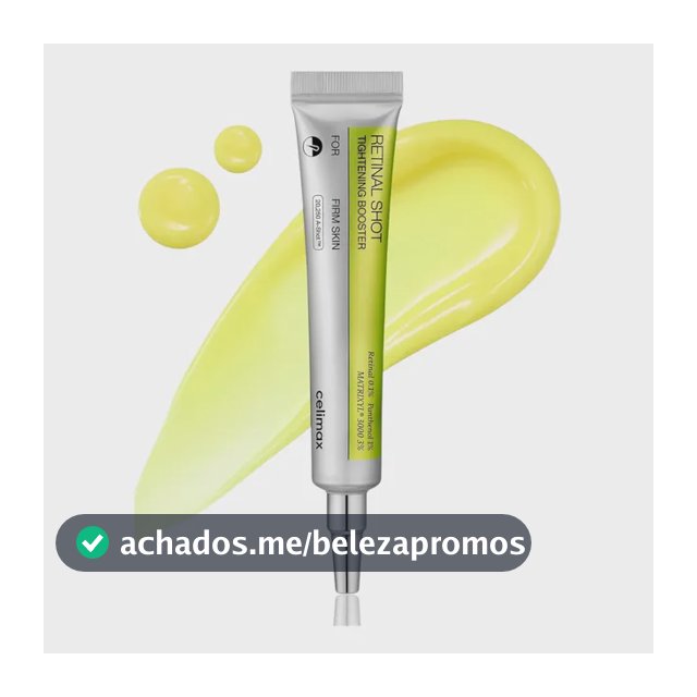 Celimax Retinal Shot Tightening Booster Korea 15ml Pele Todo Tipo De Pele Dia/noite