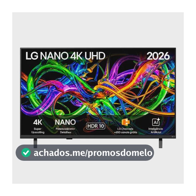 Smart Tv LG 43'' 4k Ultra Hd Nano Ai Webos 26 43un85