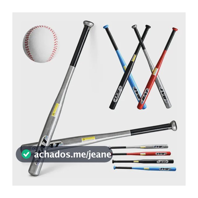 Taco Beisebol Aço Reforçado 28 Pol Diâmetro 6 Com Grip Yuhui