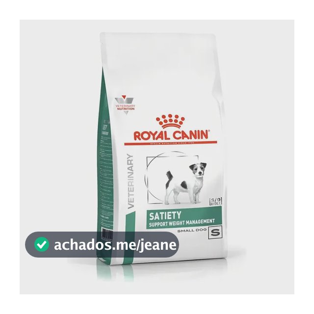 Ração Seca Royal Canin Canine Veterinary Diet Satiety para Cães Adultos de Porte Pequeno com Excesso de Peso - 7,5kg