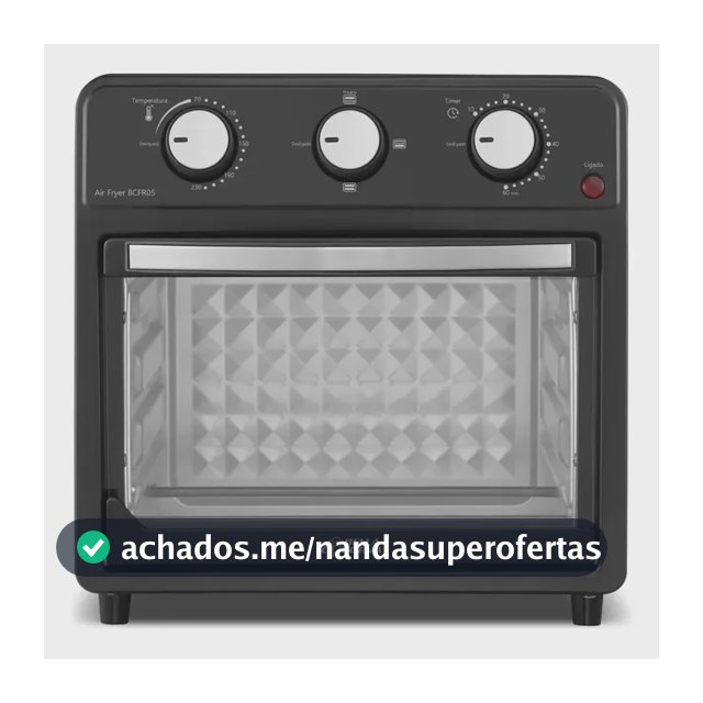 Air Fryer Bella Cuccina 12L 2 Grelhas 1700W BCFR05