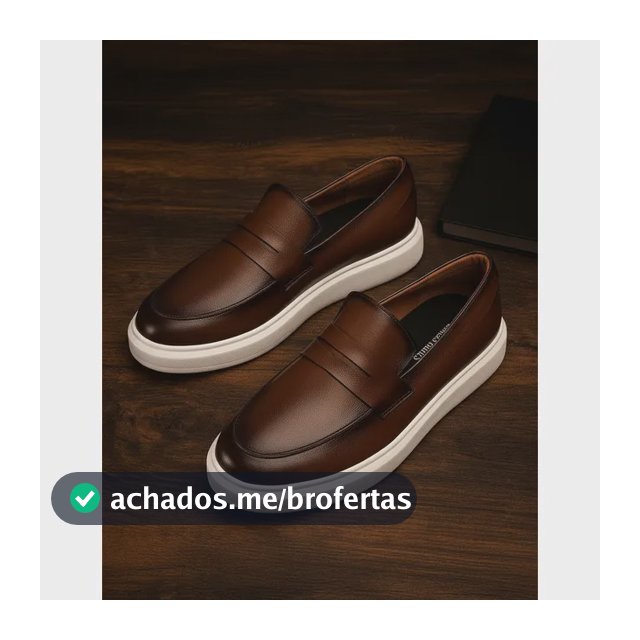 Sapato Masculino Mocassim Loafer Couro Casual Comfort Luxo