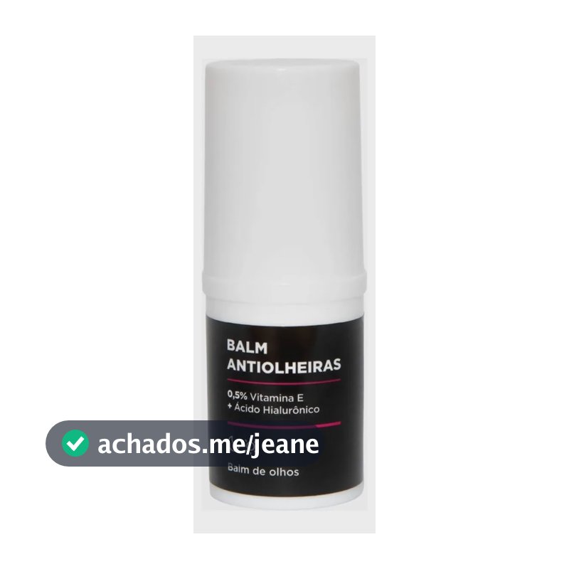 Creme Hidratação Balm Antiolheiras Simple Organic