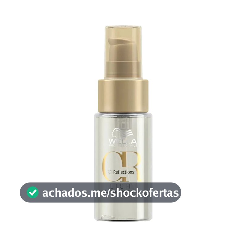 Óleo Capilar Oil Reflections Light 30ml Wella