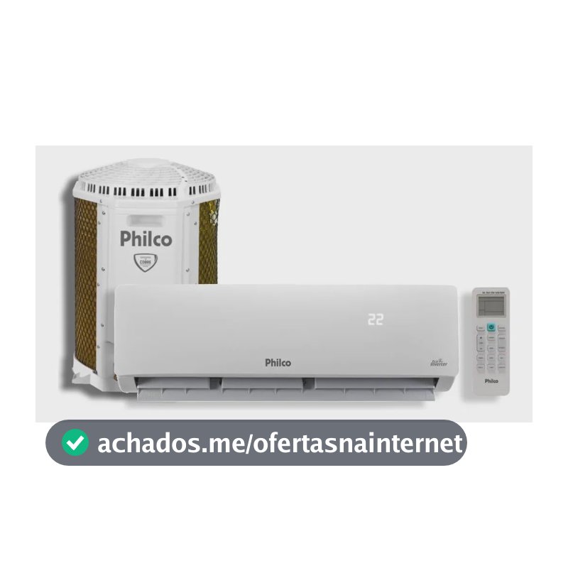 Ar Condicionado Inverter Philco 9000 Btus Frio 220v Pac9ft Branco 220v