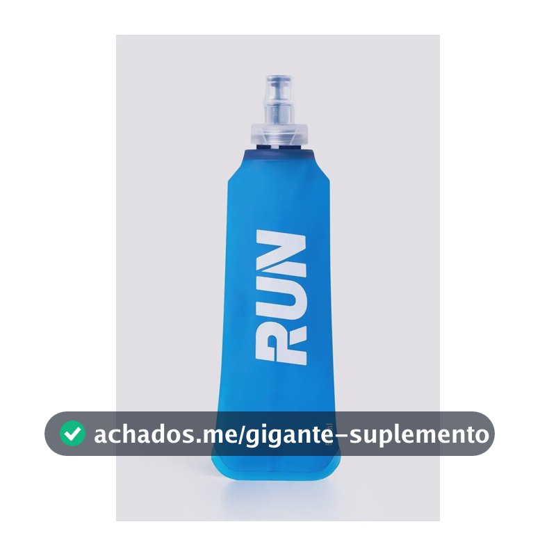 Garrafa Dobrável Soft Flask Run 500ml - Boca Pequena