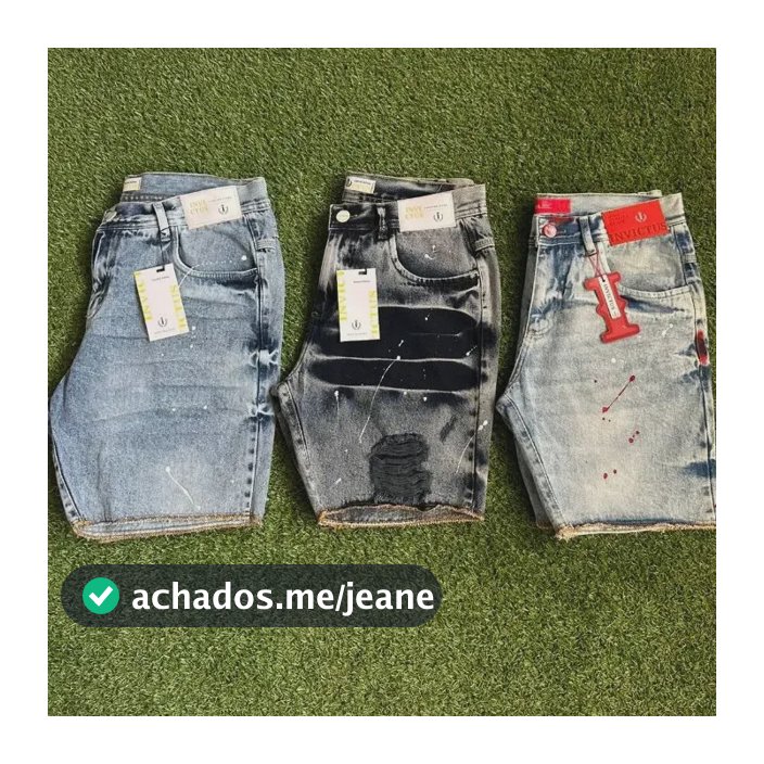 Kit 3 Peças Bermuda Jeans Masculina Jogador Curta Homem Amassadinho,bkbranca,marmoriza 48