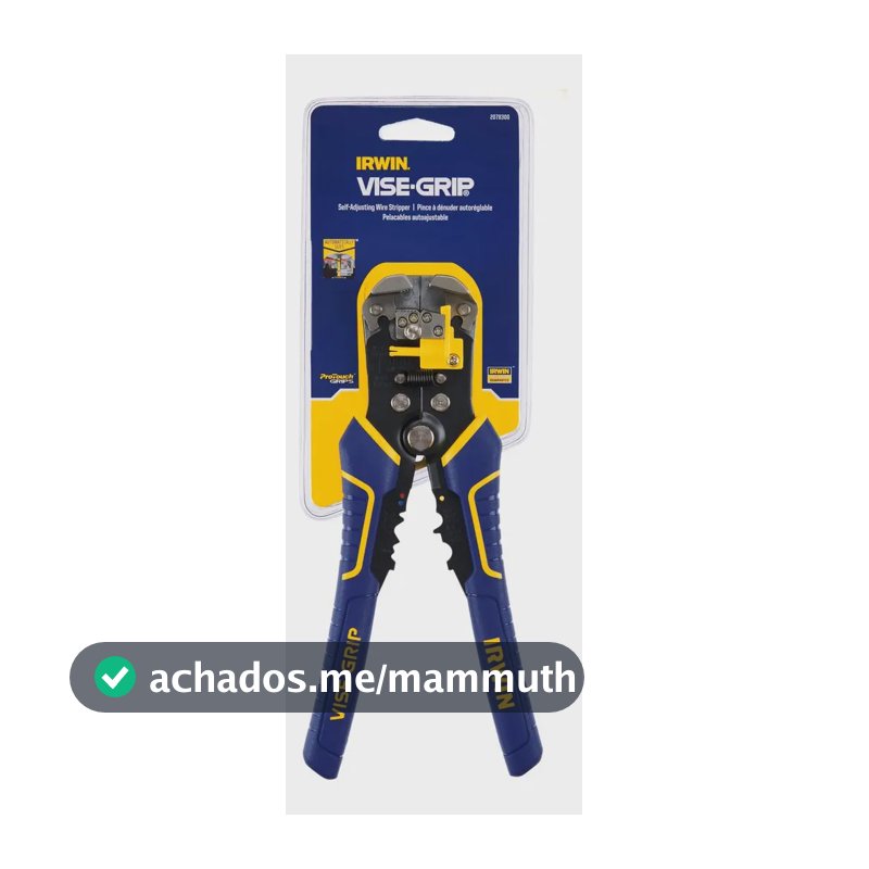 Irwin Alicate Desencapador Para Fios Com Ajuste 8 Polegadas Profissional 20783000