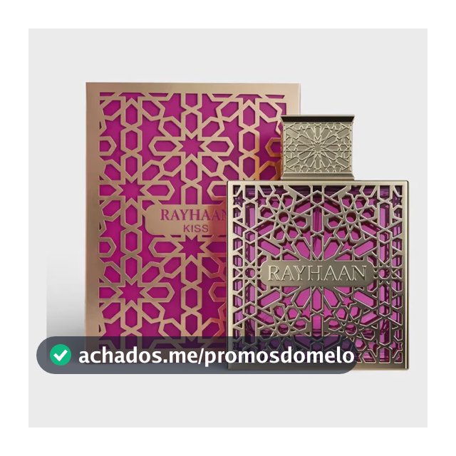 Perfume Rayhaan Kiss Feminino 100ml Eau De Parfum