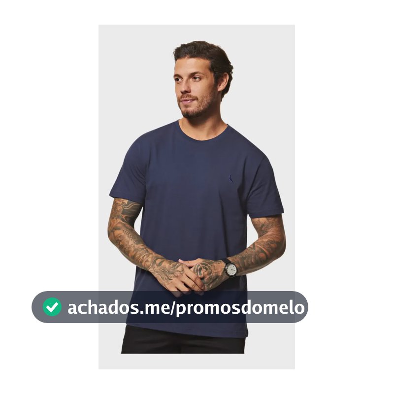 Camiseta Careca Reserva Masculino Marinho N/a M Lisa
