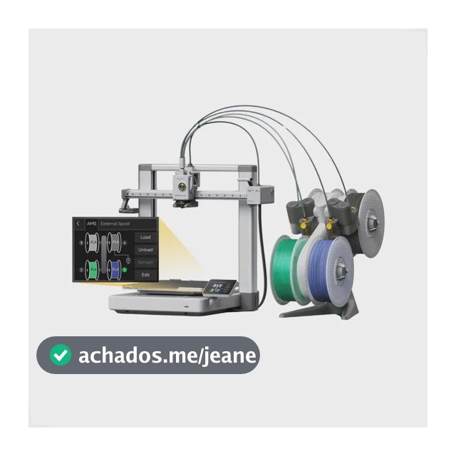 Impressora 3d Bambu Lab A1 Combo Ams Lite Impressão 4 Cores Cor Prateado