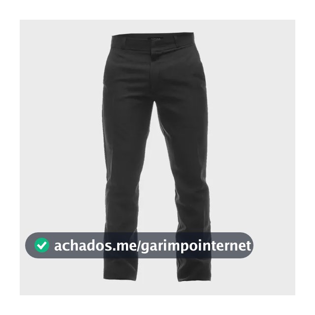 Calça Social Masculina Oxford Tradicional Tecido