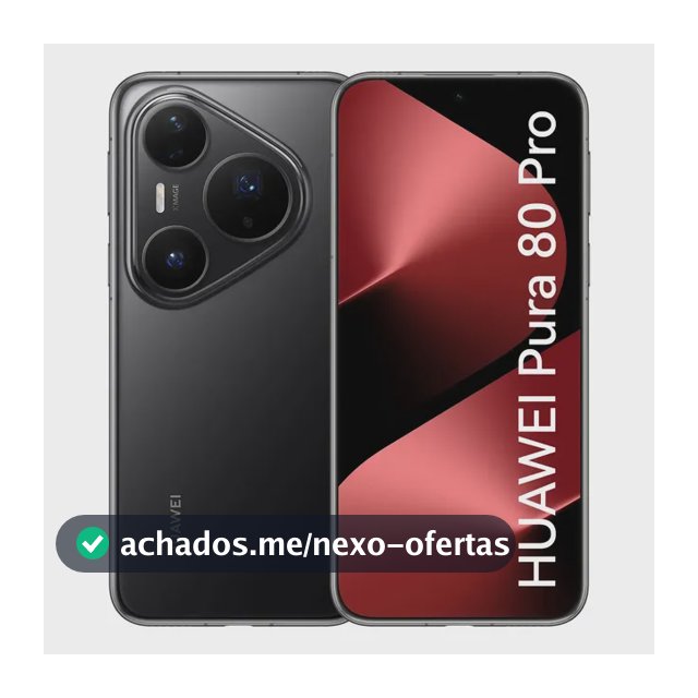 Smartphone HUAWEI Pura 80 Pro 12GB+512GB Câmera Ultra-iluminação de 1 Polegada Câmera Teleobjetiva Macro Ultra-iluminação Cancelamento de Ruído por IA 5.17 Ah Dual SuperCharge Celular Preto