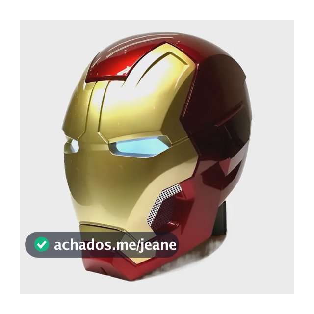 Capacete Do Homem De Ferro 1:1 Com Máscara De Cosplay