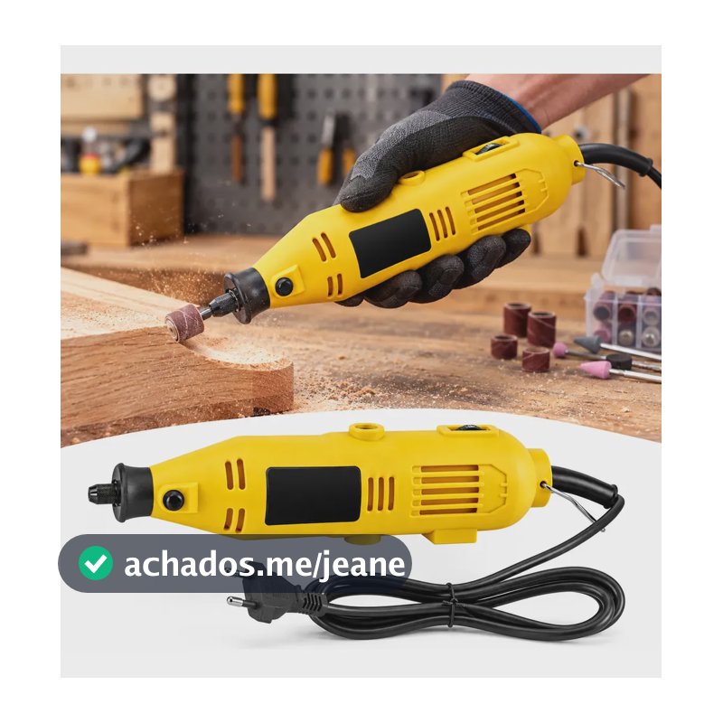 Mini Retifica Profissional 260w Multiuso 6 Velocidades 110v 127v 260 W