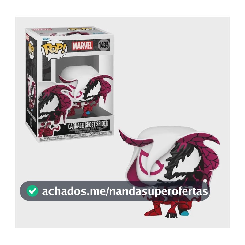 Boneco Funko Pop! Marvel Carnageized - Ghost Spider