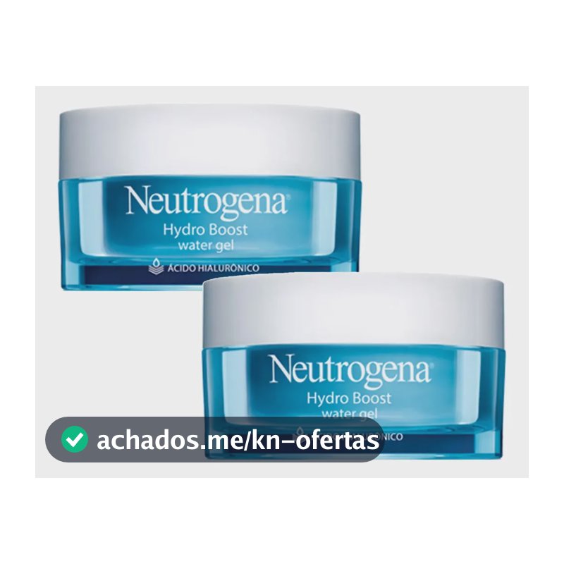 Neutrogena Hydro Boost Kit Com Dois Hidratantes Faciais Wate
