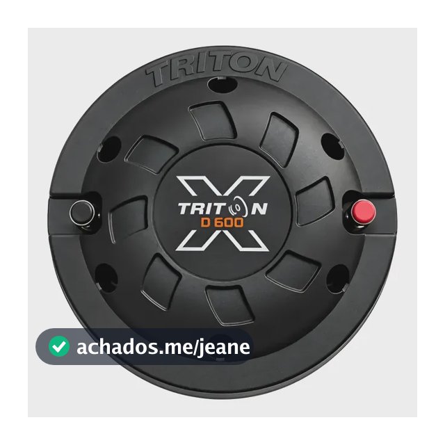 Driver D600x 2 Polegadas 300w Rms 8 Ohms Triton