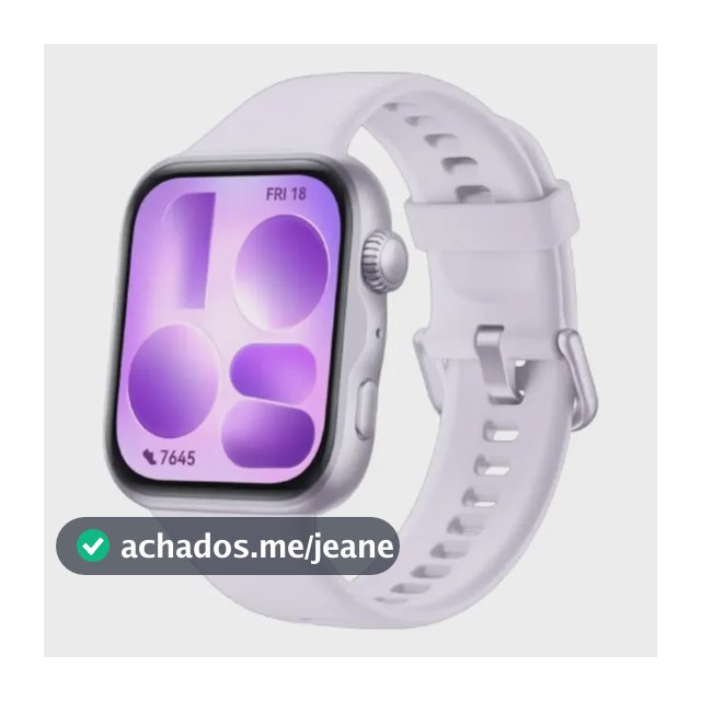 Smartwatch HUAWEI WATCH FIT 5 AMOLED de 182" Design Leve Mini Treino Bateria com Até 10 Dias 64 GB Gerenciamento Avançado da Saúde Monitor do Sono SpO2 GPS Compatível com iOS e Android Roxo