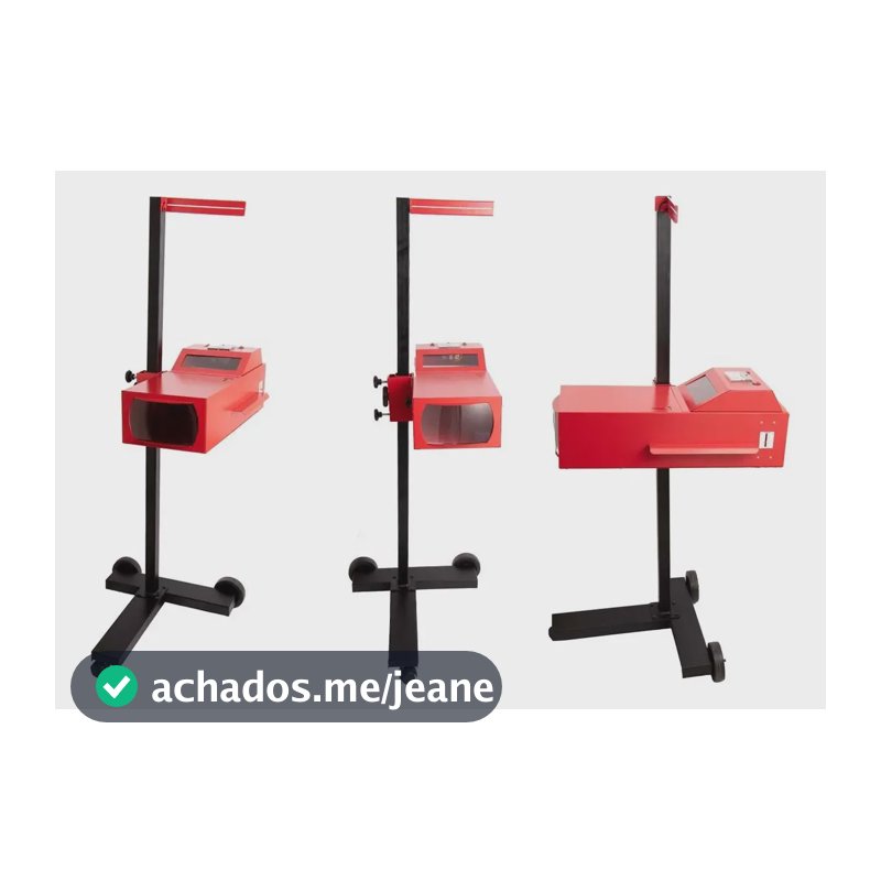 Alinhador De Farol Veíc. Leve/pesado Planatc Alf-3000/g2 Nv Vermelho