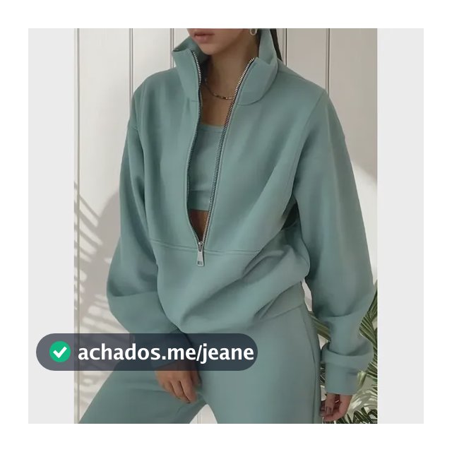 Conjunto Esportivo De Lã De Moda Europeia E Americana Novo